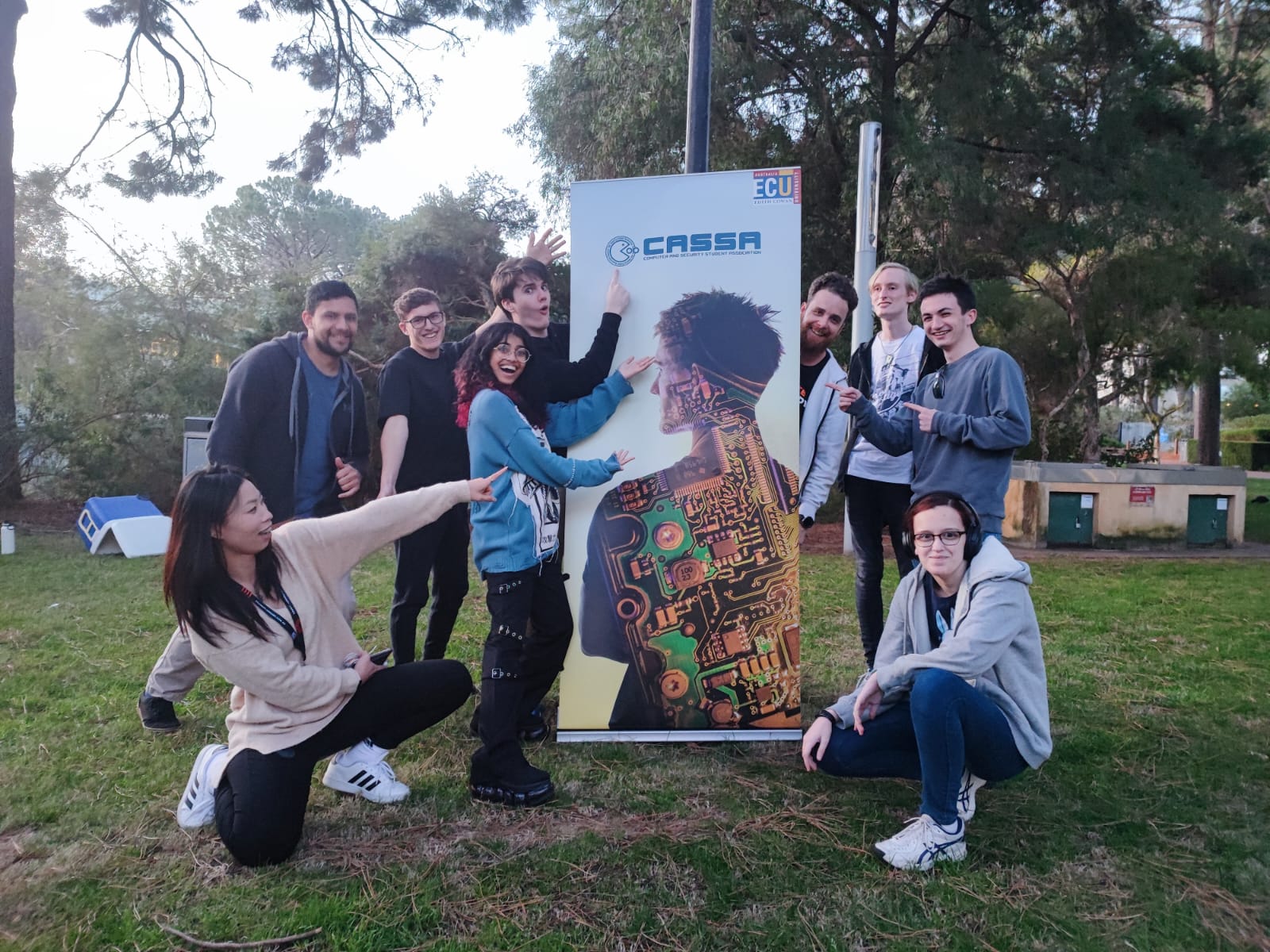 CASSA Committee Photo 2022/2023 with Michael.B